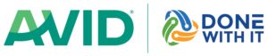 AVID Done With IT Recycling Program partner logo
